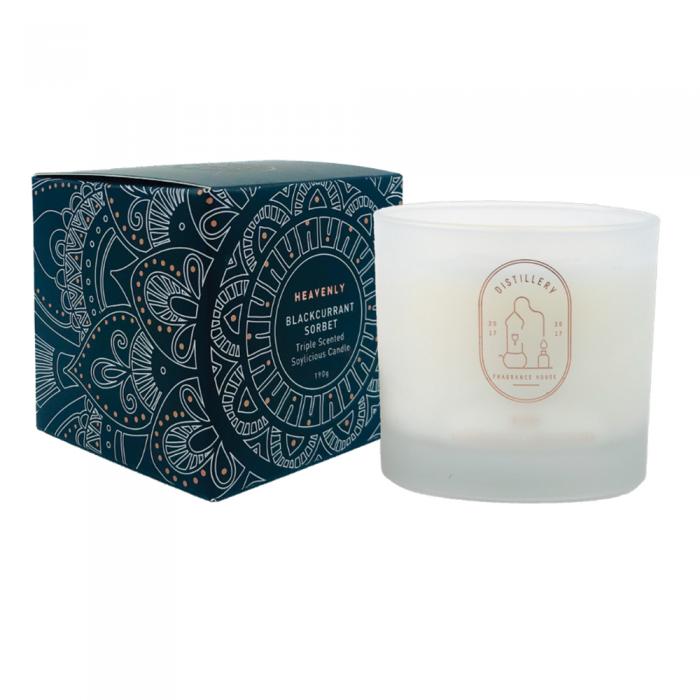 Distillery Fragrance House Soy Candle Heavenly (blackcurrant Sorbet) 190g