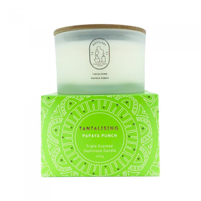 Distillery Fragrance House Soy Candle Tantalising (papaya Punch) 450g