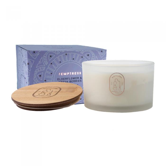 Distillery Fragrance House Soy Candle Temptress (elderflower & Fresh Berries) 450g
