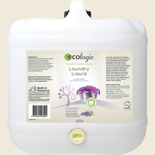 Laundry Liquid (Bulk) Australian Lavender 15L