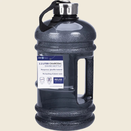 Drink Bottle Eastar BPA Free Charcoal 2.2L