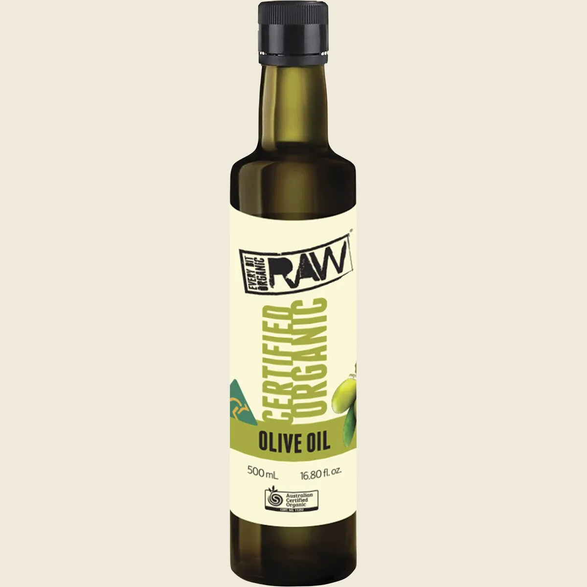 Olive Oil Extra Virgin Cold Pressed Unrefined 500ml