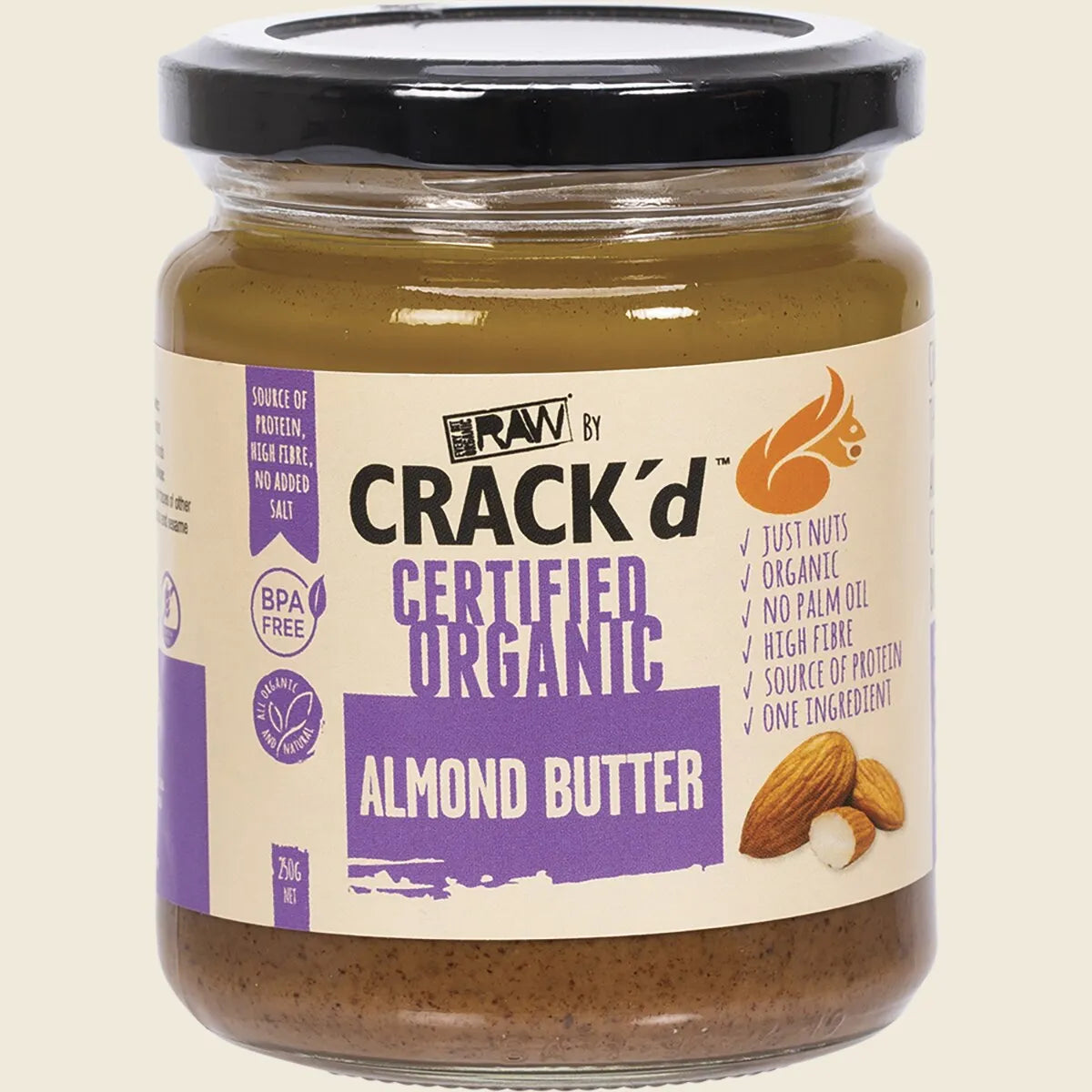 Crack'd Almond Butter 250g