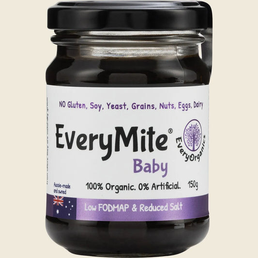 Everyorganics EveryMite Baby Low FODMAP & Reduced Salt 150g
