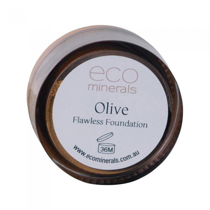 Eco Minerals Mineral Foundation Flawless (matte) Olive 5g