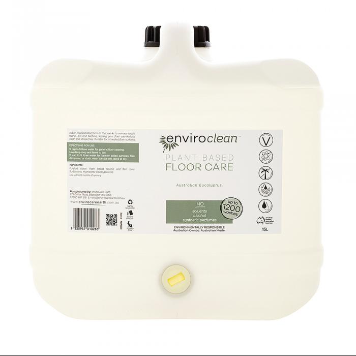 Enviroclean Plant Based Floor Care (australian Eucalyptus) 15l