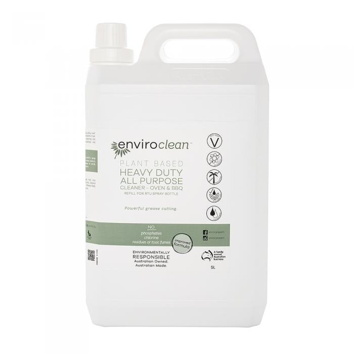 Enviroclean Plant Based Heavy Duty All Purpose Cleaner - Oven & Bbq 5l