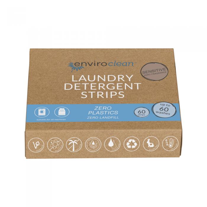 Enviroclean Laundry Detergent Strips Sensitive X 60 Pack