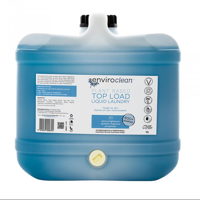 Enviroclean Plant Based Liquid Laundry Top Load 15l