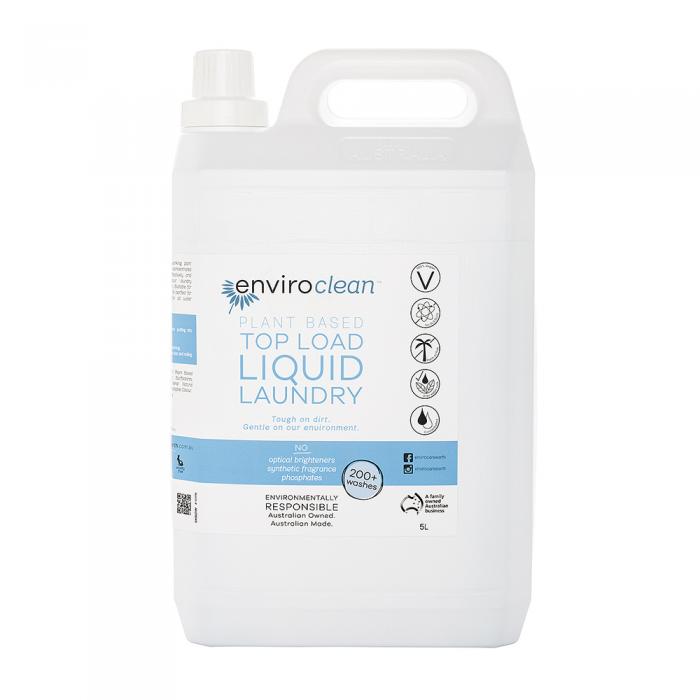 Enviroclean Plant Based Liquid Laundry Top Load 5l