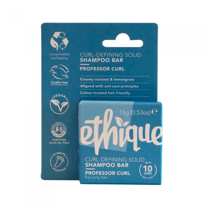 Ethique Bar Shampoo Curl-defining Professor Curl (for Curly Hair) 15g  Sell Through