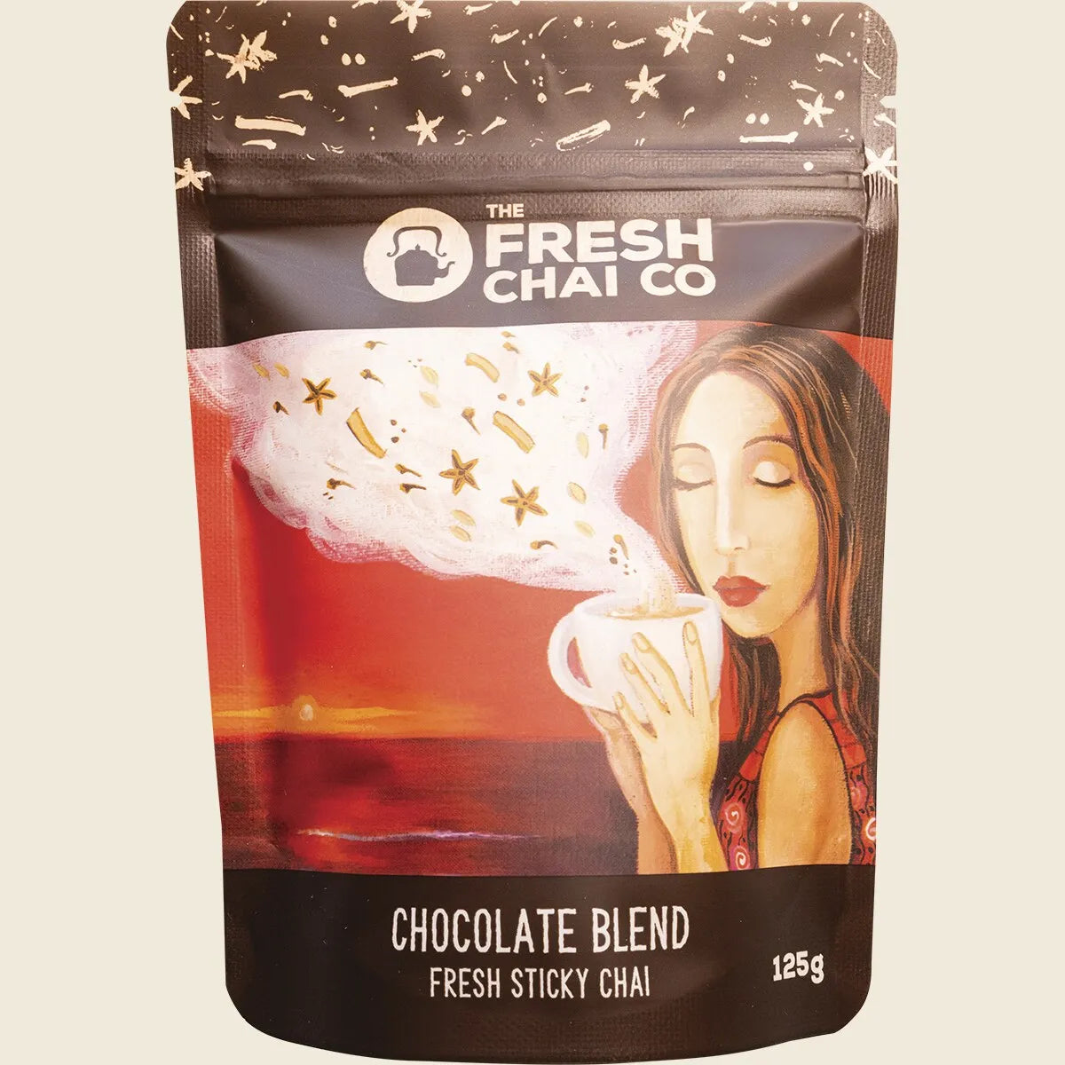 Chocolate Blend Fresh Sticky Chai 125g
