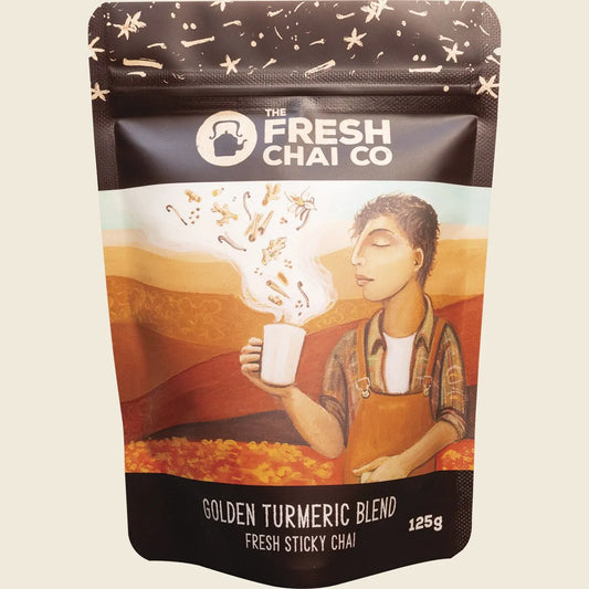 Golden Turmeric Blend Fresh Sticky Chai 125g