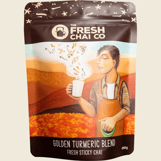 Golden Turmeric Blend Fresh Sticky Chai 250g