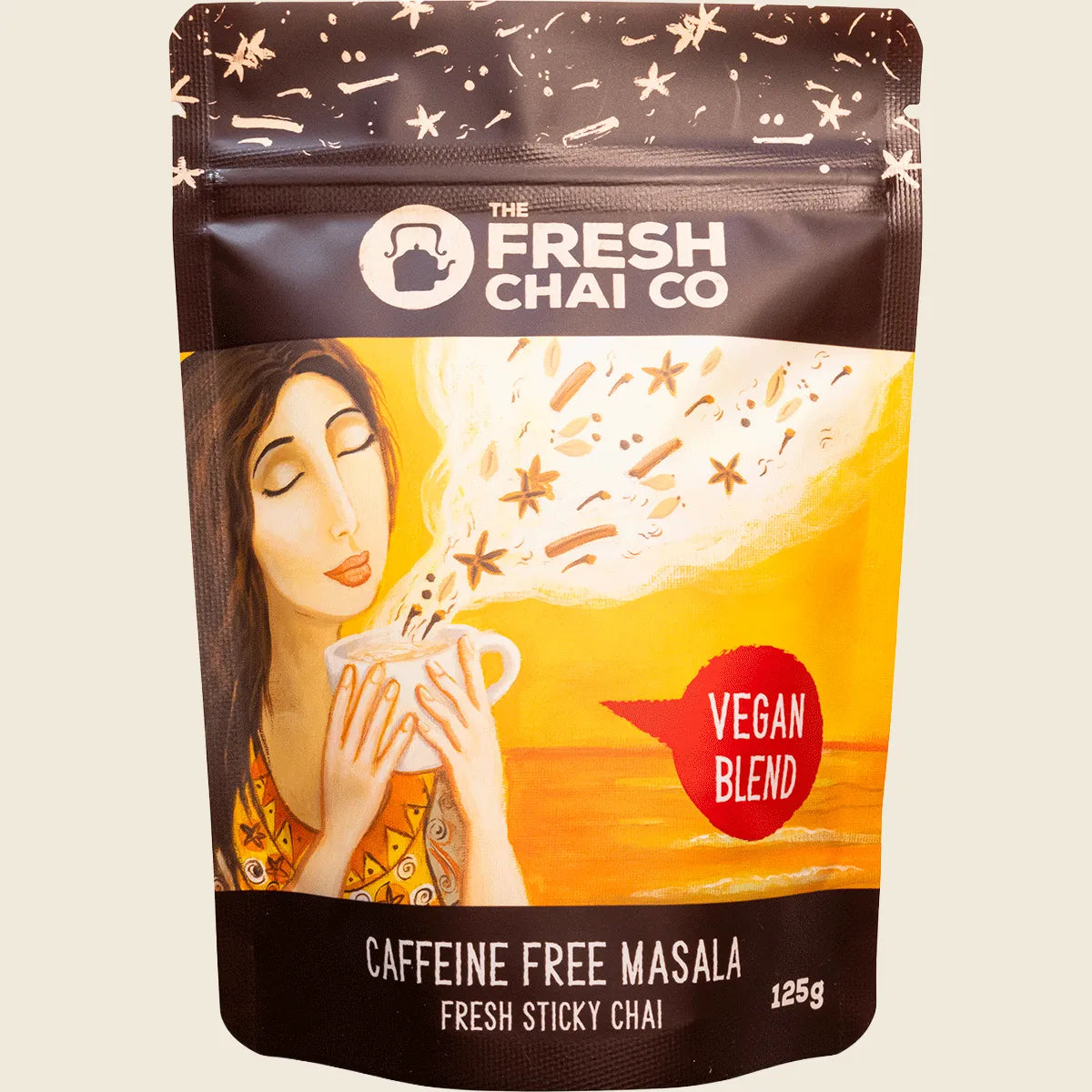 Caffeine Free Masala Fresh Sticky Chai 125g