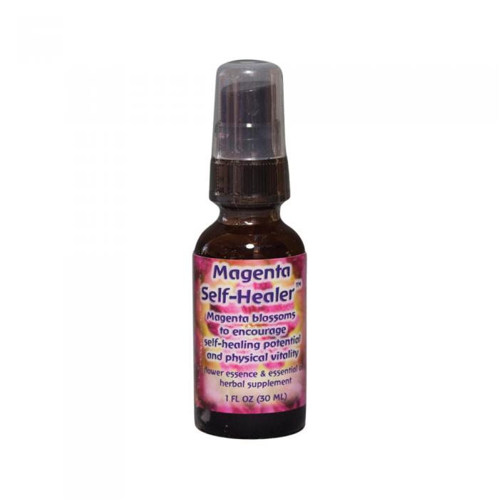 Fes Organic Flourish Formula (flower Essence & Essential Oil) Magenta Self-healer Spray 30ml