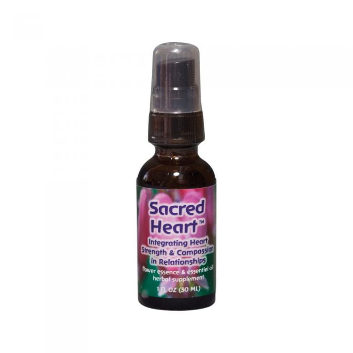 Fes Organic Flourish Formula (flower Essence & Essential Oil) Sacred Heart Spray 30ml