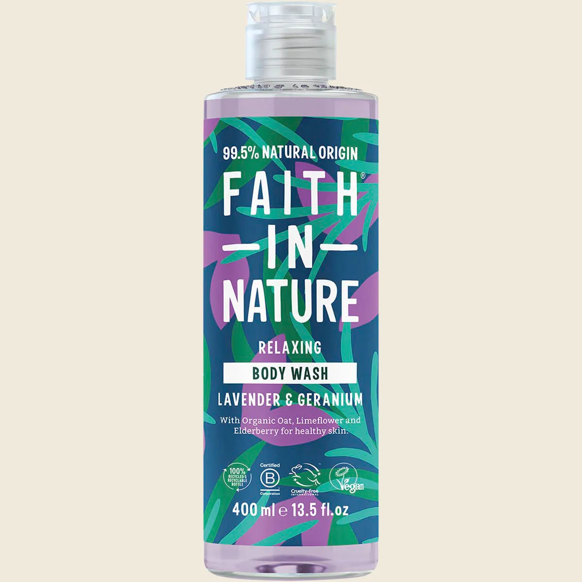 Body Wash Relaxing Lavender & Geranium 400ml