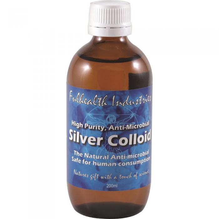 Fulhealth Industries High Purity Anti-microbial Silver Colloid 200ml