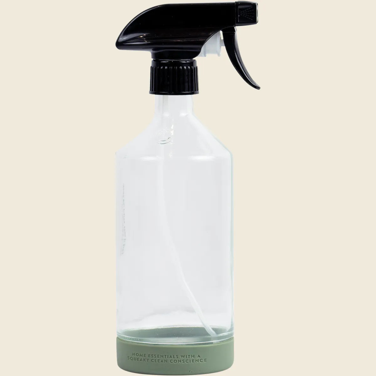 Glass Bottle with Spray Trigger Nude 6x500ml