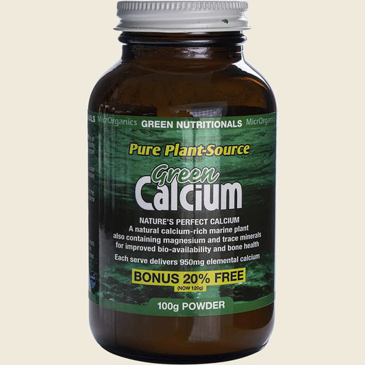 Green Nutritionals Pure Plant-source Green Calcium Powder 100g