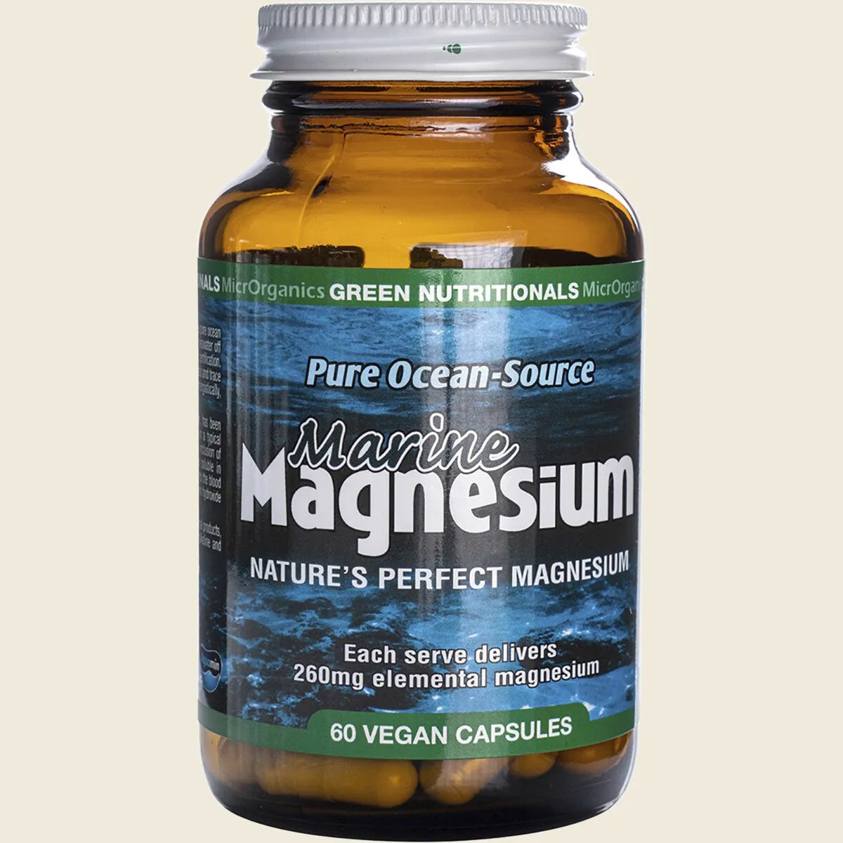 Marine Magnesium 260mg 60 Caps