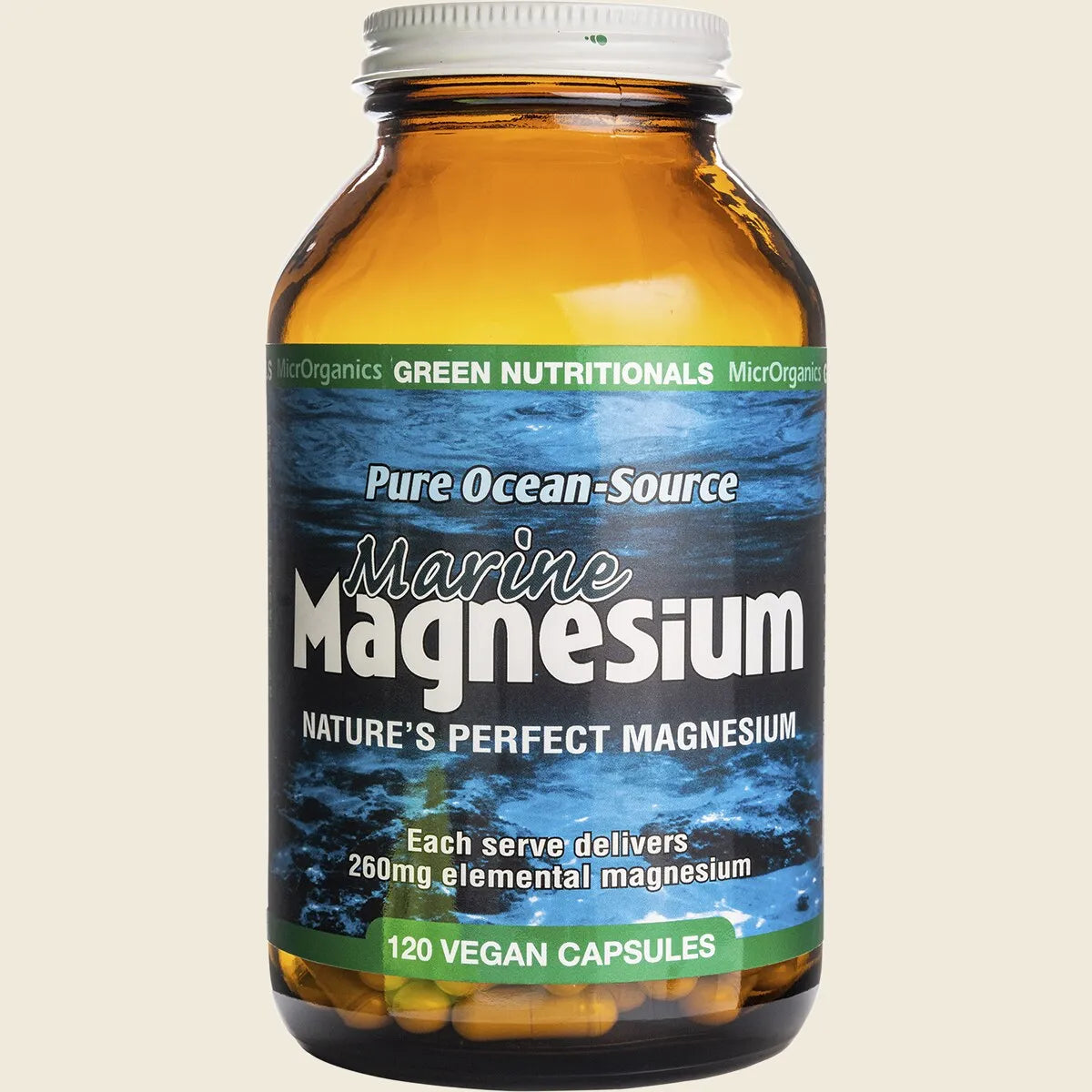 Marine Magnesium 260mg 120 Caps