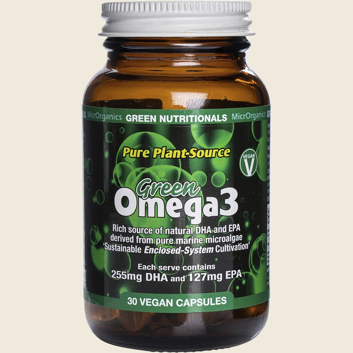 Green Omega3 255mg + 127mg 30 Caps