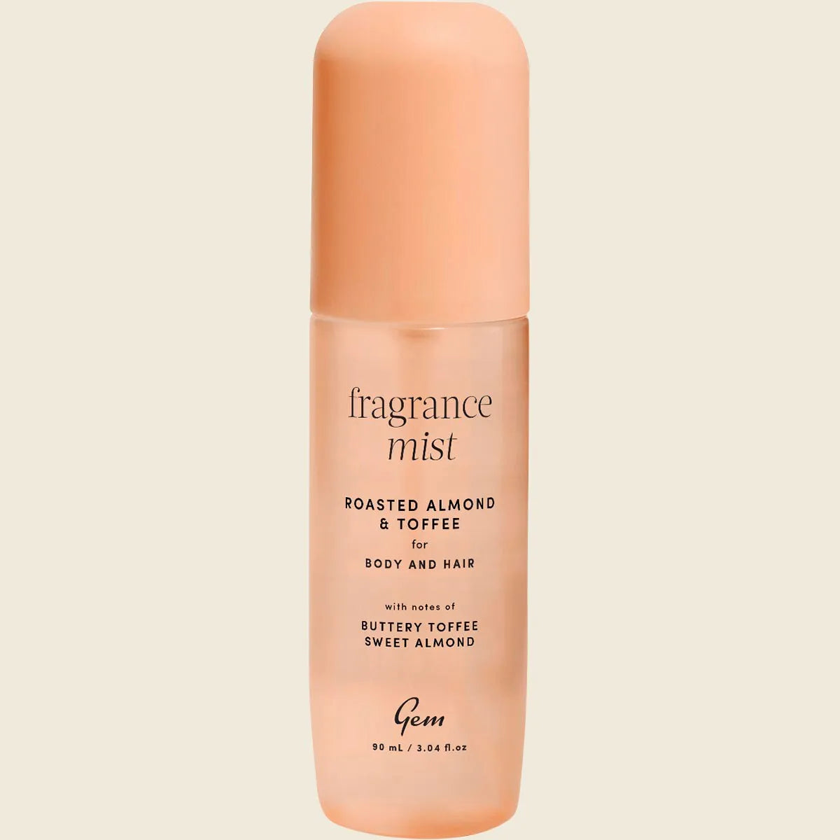 Fragrance Mist For Body & Hair Roasted Almond & Toffee 90ml