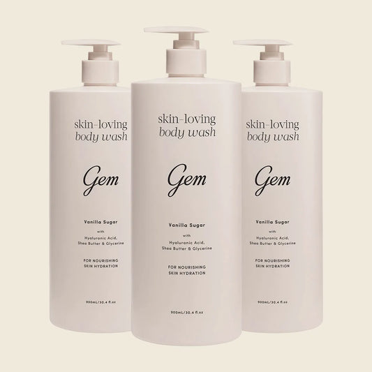 Skin-Loving Body Wash Vanilla Sugar 3x900ml