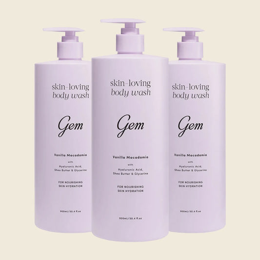 Skin-Loving Body Wash Vanilla Macadamia 3x900ml