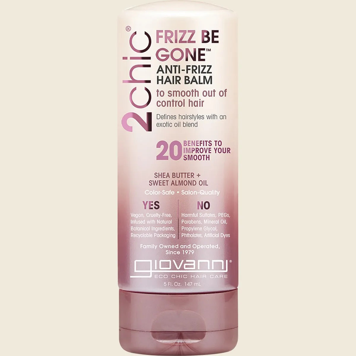 Anti-Frizz Hair Balm 2chic Frizz Be Gone Frizzy Hair 147ml
