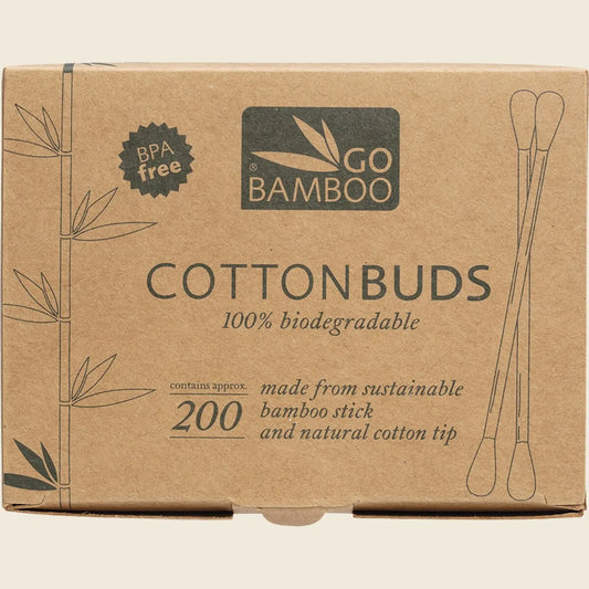 Cotton Buds 100% Biodegradable 200pk