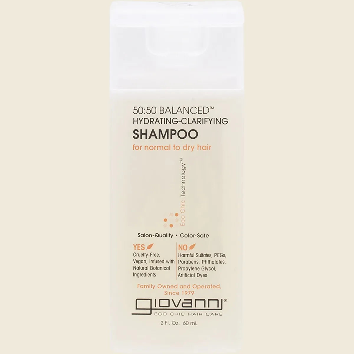 Shampoo Mini 50/50 Balanced Normal/Dry Hair 60ml