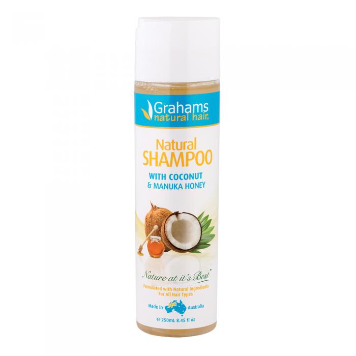 Grahams Natural Natural Shampoo With Manuka Honey & Coconut 250ml