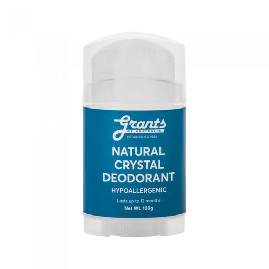 Grants Of Australia Crystal Deodorant Stick Natural 100g