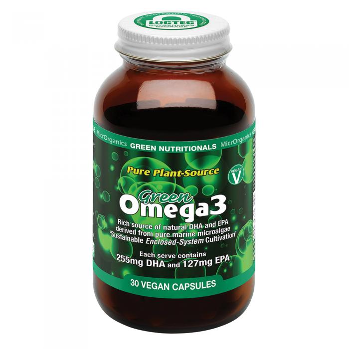 Green Nutritionals Pure Plant-source Green Omega3 30vc