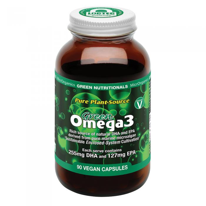 Green Nutritionals Pure Plant-source Green Omega3 90vc