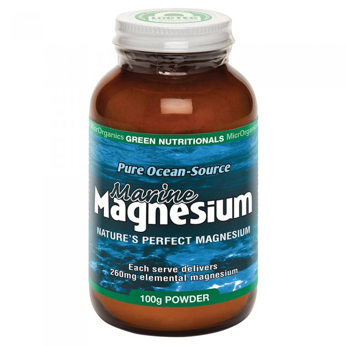 Green Nutritionals Pure Ocean-source Marine Magnesium Powder 100g