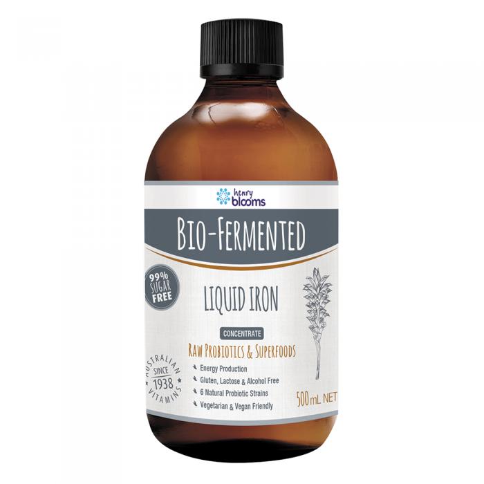Henry Blooms Bio-fermented Liquid Iron Concentrate 500ml