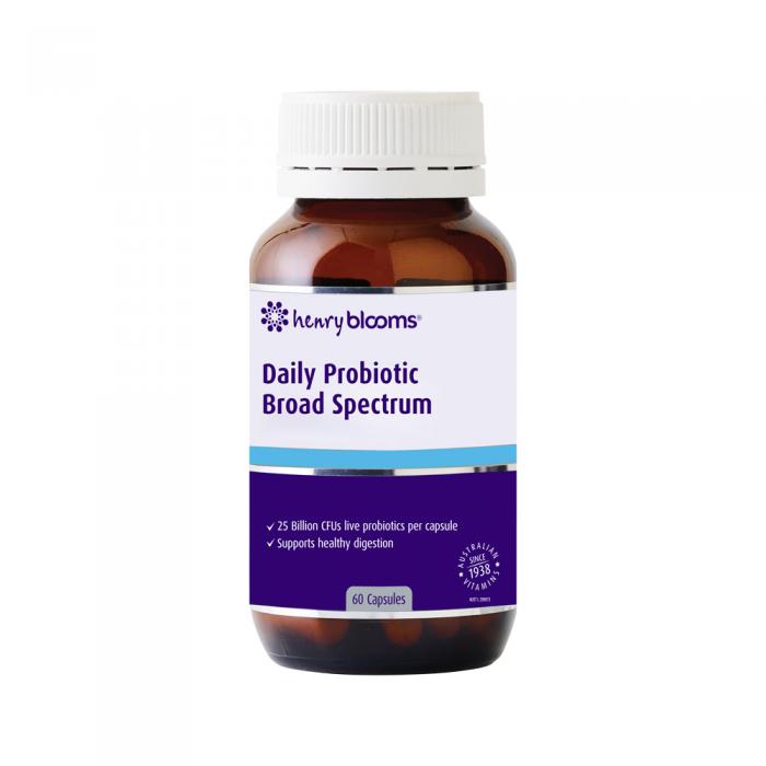 Henry Blooms Daily Probiotic Broad Spectrum 60c