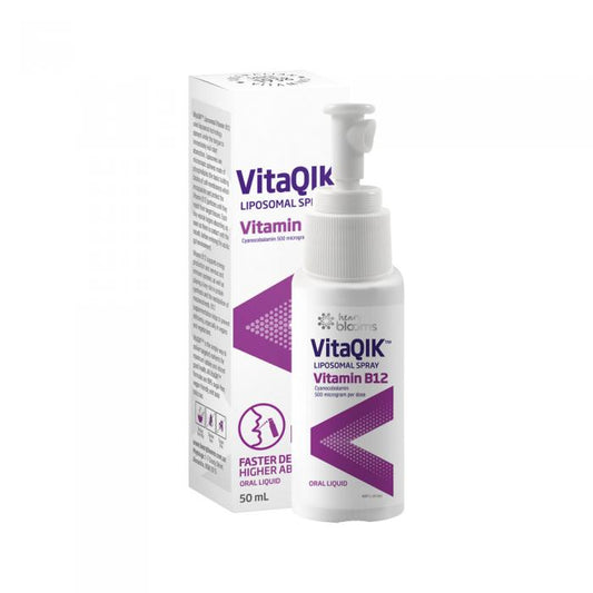 Henry Blooms Vitaqik Liposomal Spray Vitamin B12 Oral Liquid 50ml