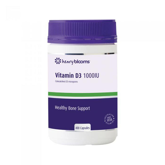 Henry Blooms Vitamin D3 1000 Iu 400c