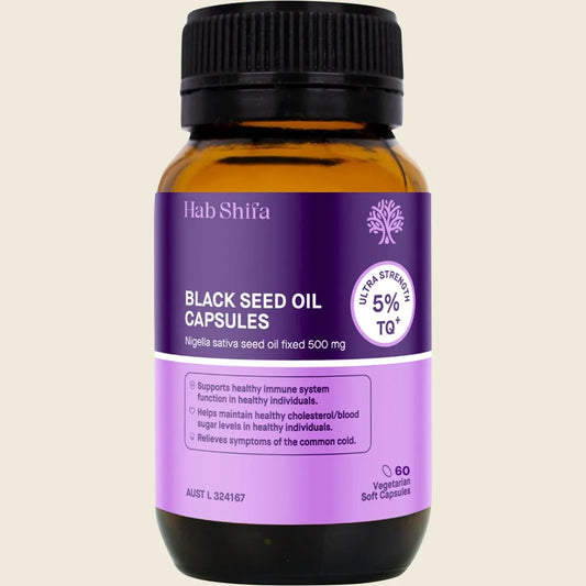 TQ+ Ultra Strength Black Seed Oil Vegecapsules 60 Caps