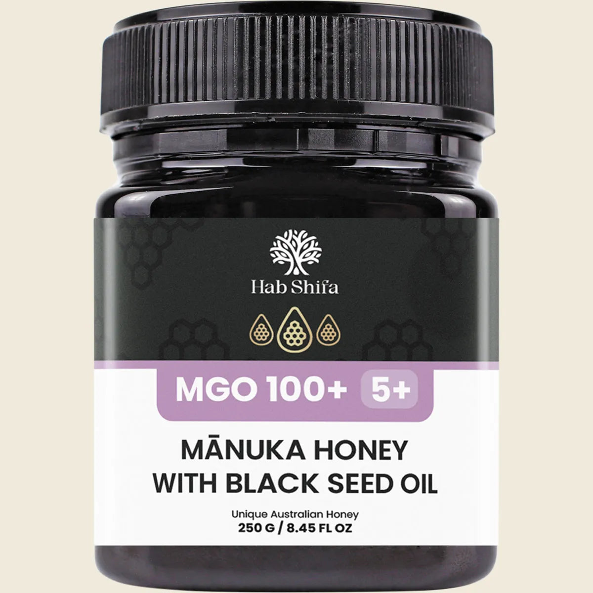 Manuka Honey with Black Seed Oil MGO100+ 250g