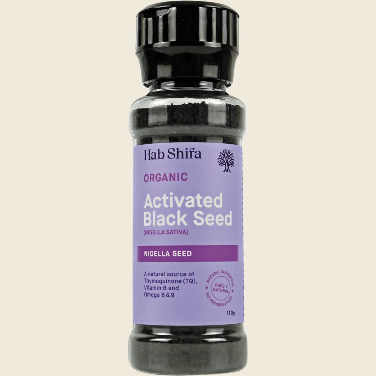Activated Black Seed Grinder 6x110g
