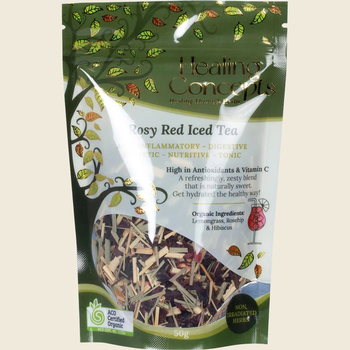 Rosy Red Iced Tea 50g
