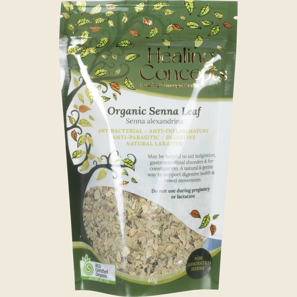 Organic Senna Leaf 40g
