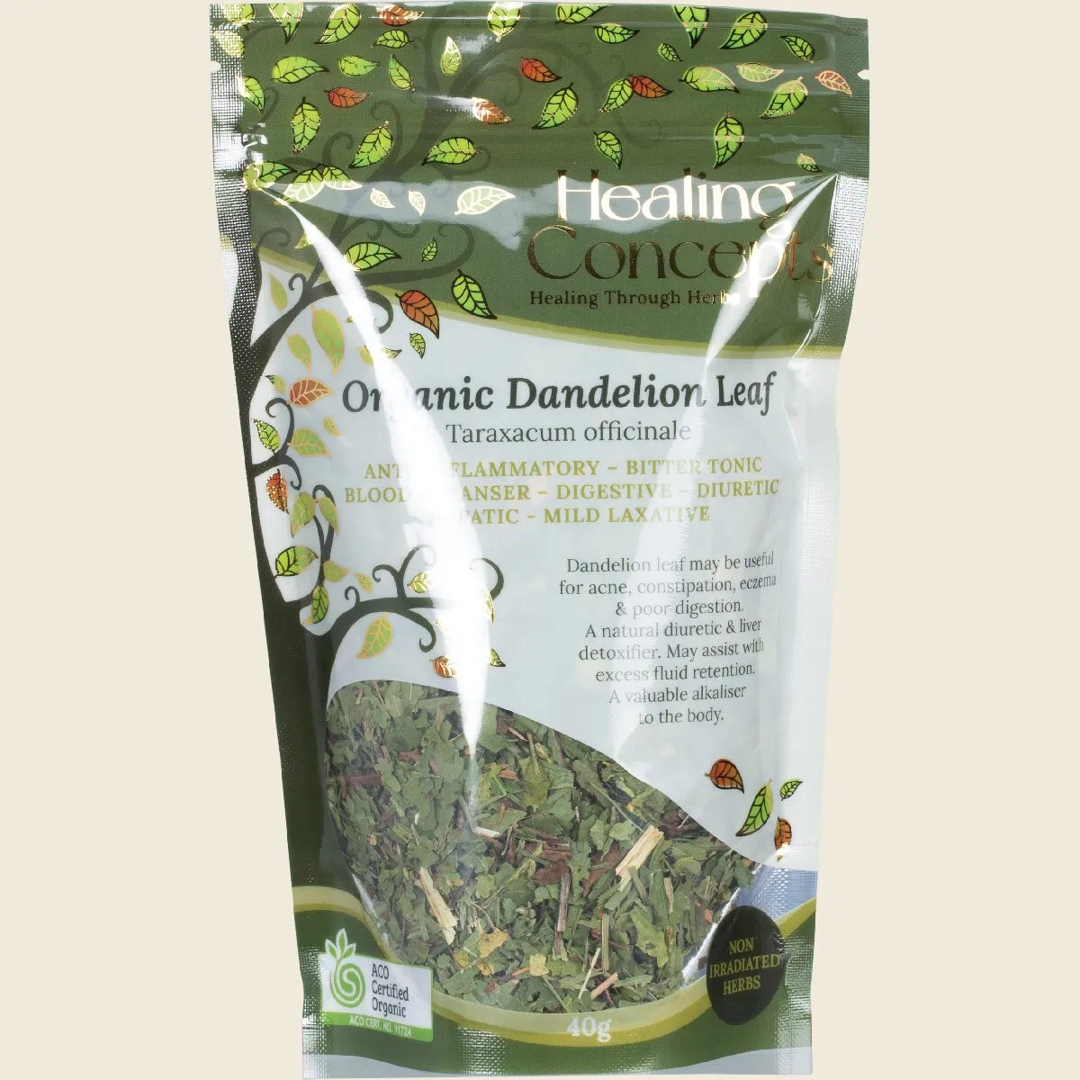 Organic Dandelion Leaf 40g
