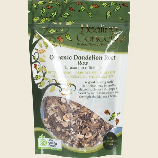 Organic Dandelion Root Raw 50g
